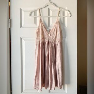 Eberjey Pink Lace Chemise Nightie
